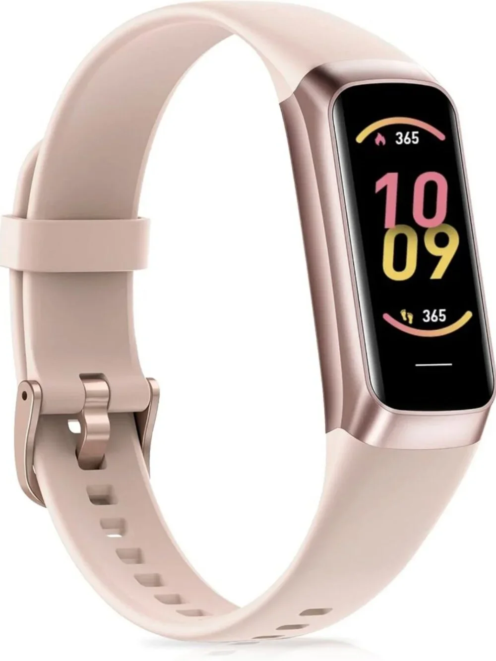 Waterproof Fitness Tracker for Heart Rate, Blood Pressure & Calories - AMOLED